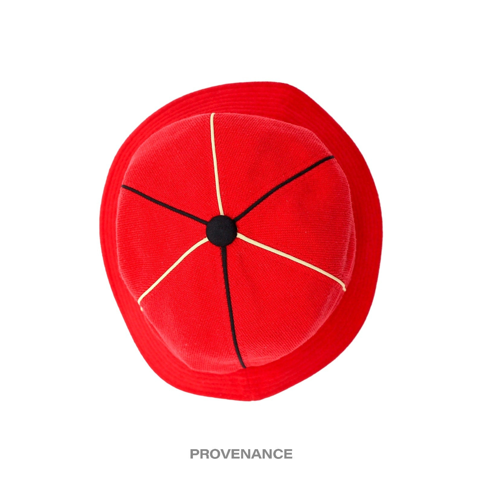 Givenchy Bucket Hat - Red French Terry - 3