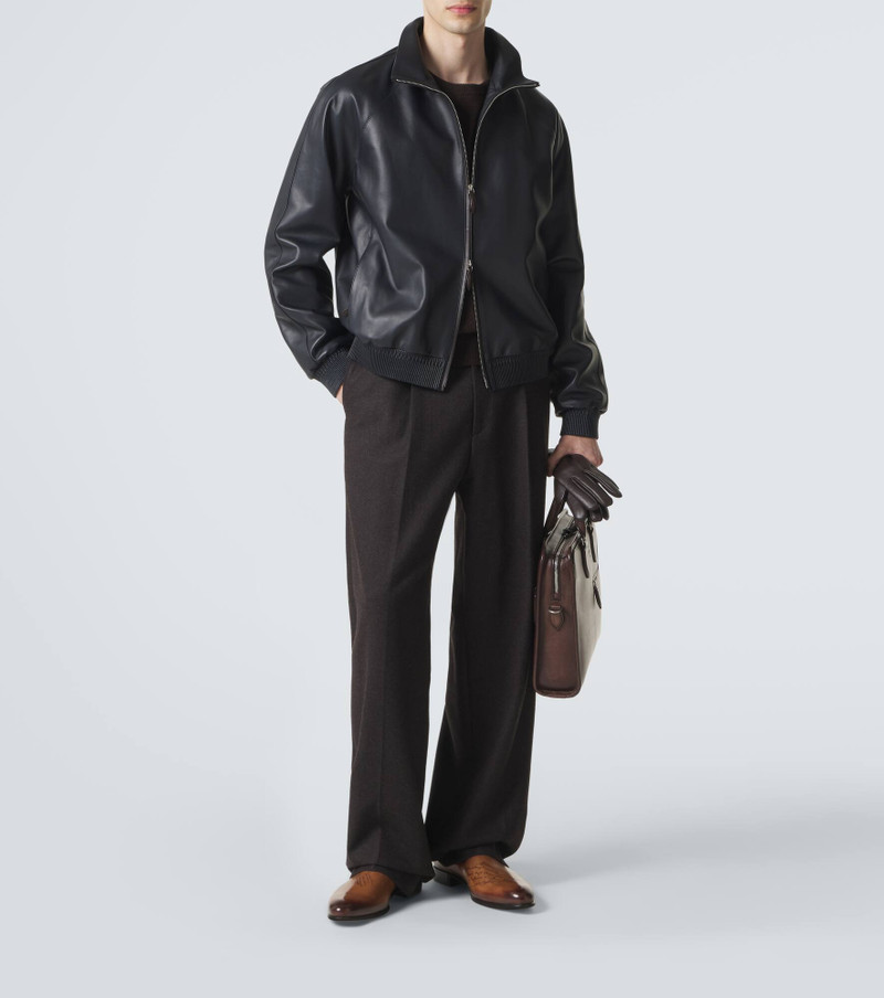 Berluti Leather blouson jacket outlook