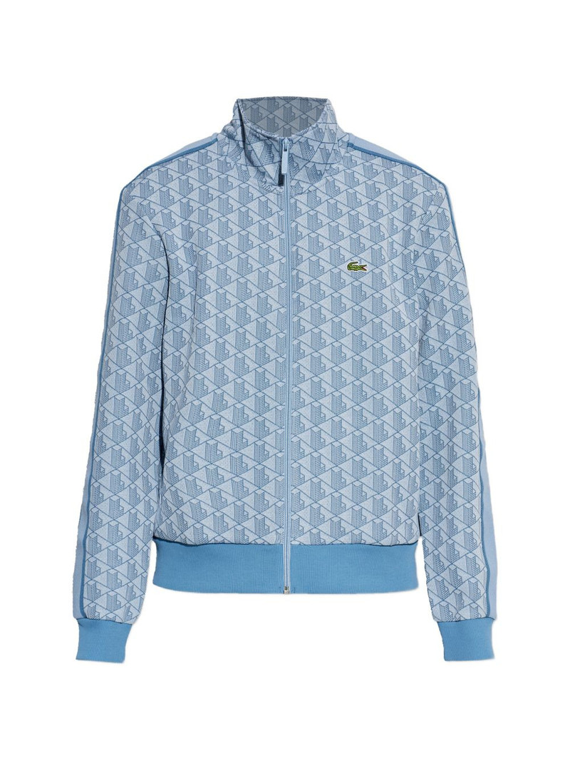 monogram-patterned sweatshirt 1