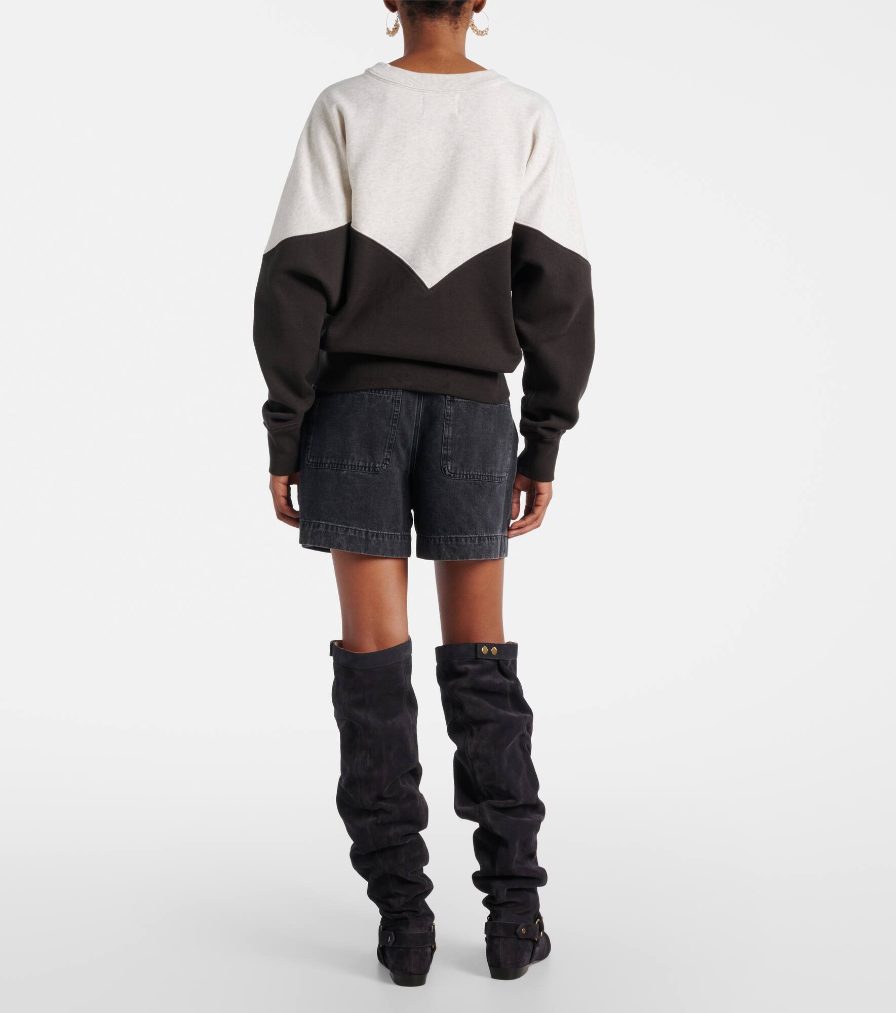 Houston cotton-blend sweatshirt - 3
