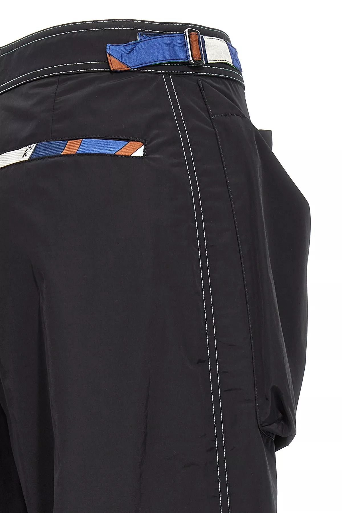 Logo nylon pants - 5