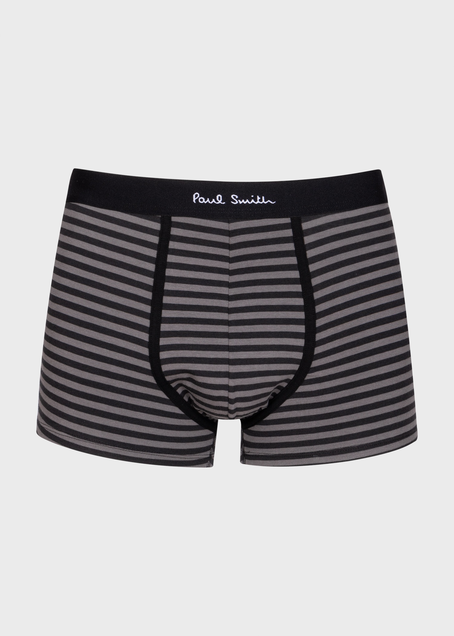 Cotton-Blend 'Signature Stripe' Mixed Boxer Briefs Three Pack - 4