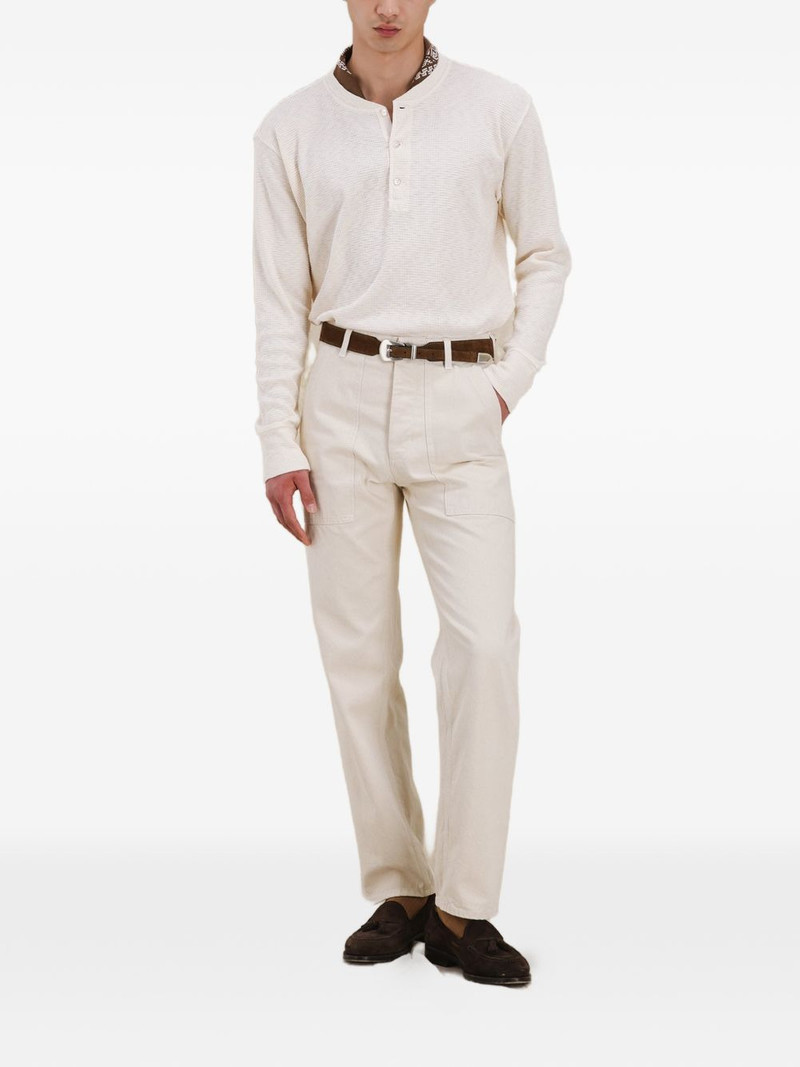 FORTELA Newfatigue Japan cotton trousers outlook