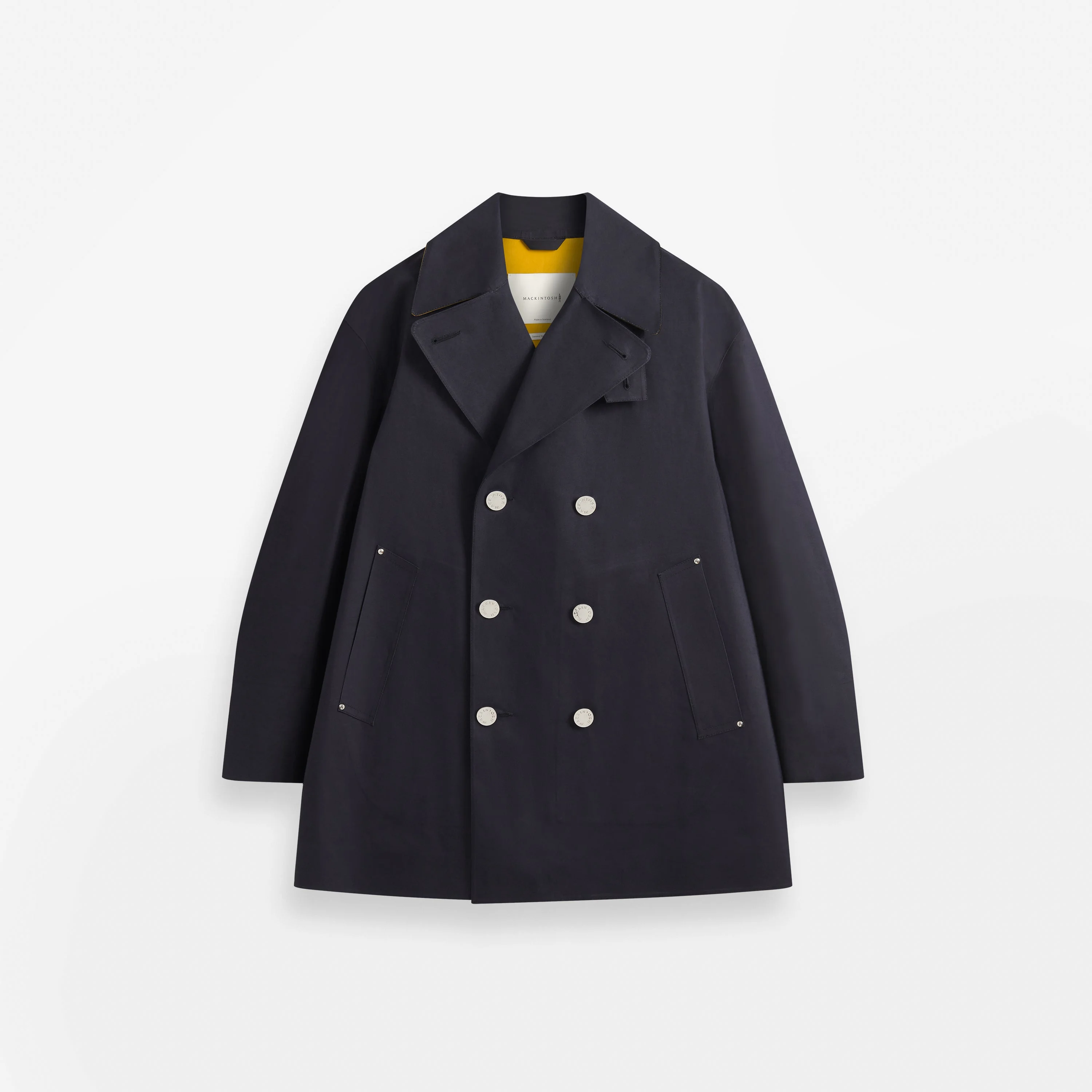 Canonbie Rubberised Double Breasted Coat - 1