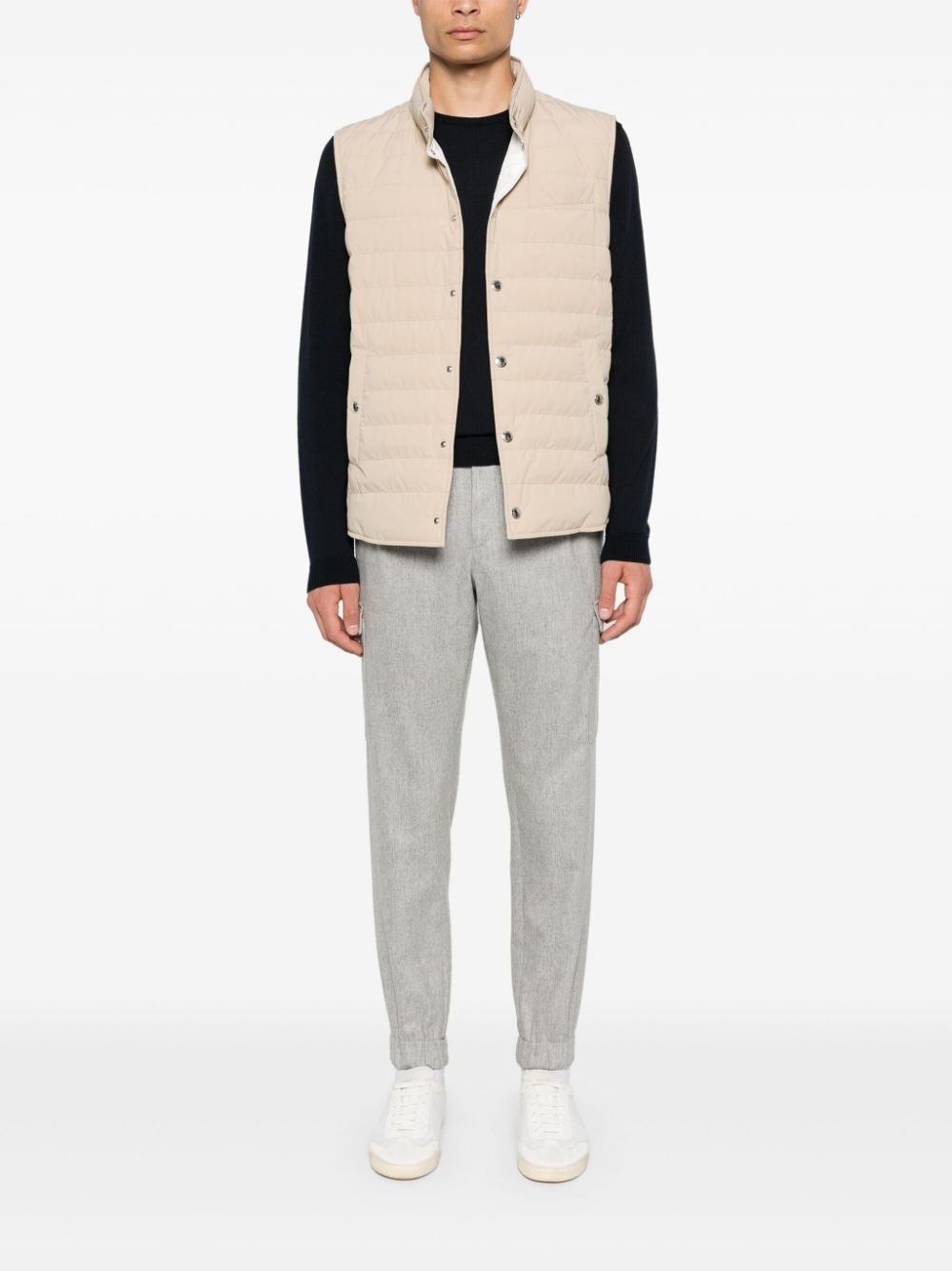 quilted gilet - 2