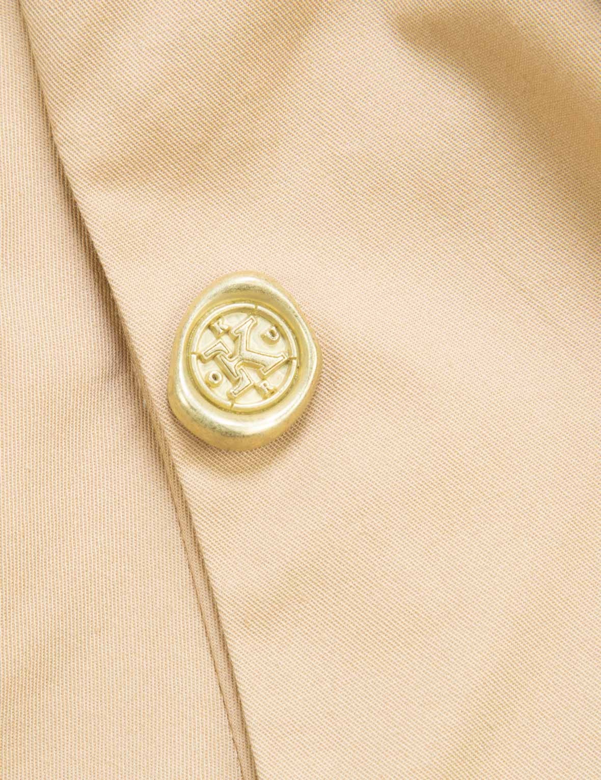 Pleated-Mesh Panelled Trench Jacket - 16