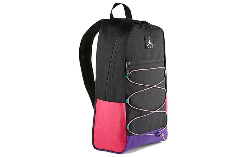 Jordan Air Jordan Jan All Grounds Backpack 'Black Pink Purple' 9A0483-023 outlook