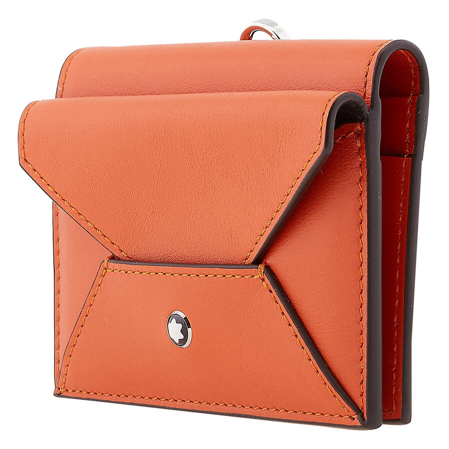 Montblanc Meisterstuck Selection Soft Card Holder - Spicy Orange - 3