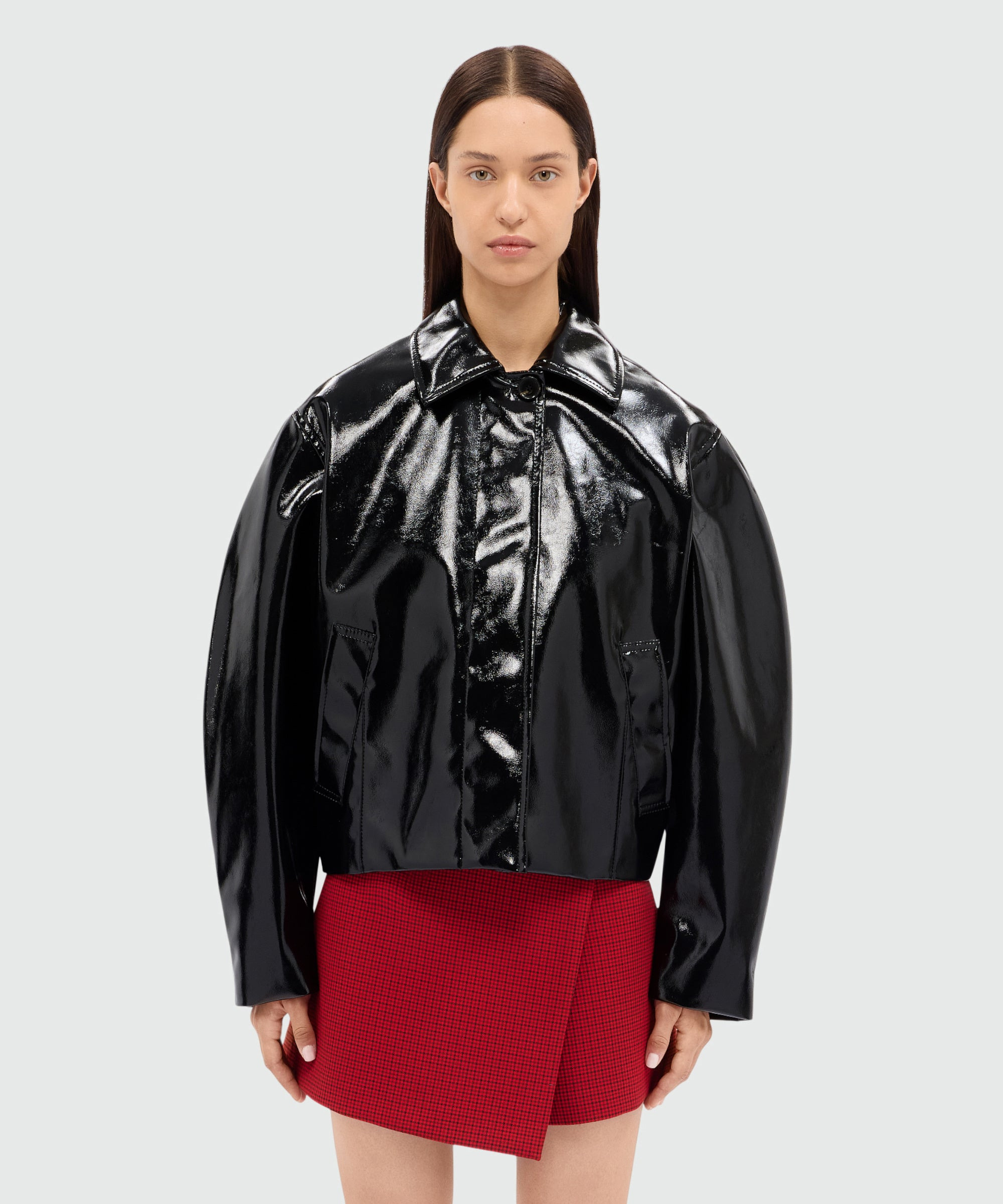 Black vinyl jacket - 2