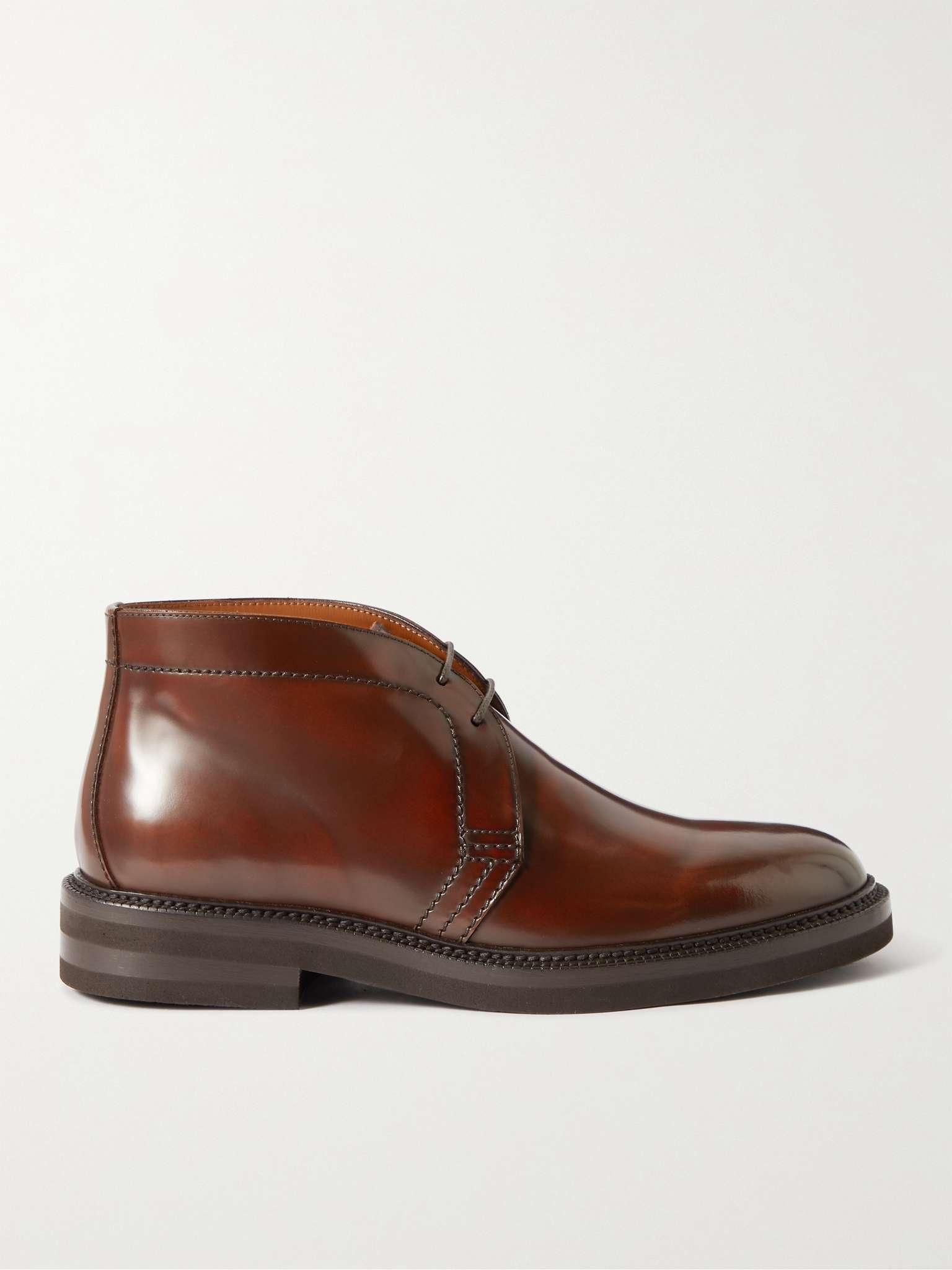 Leather Chukka Boots - 1