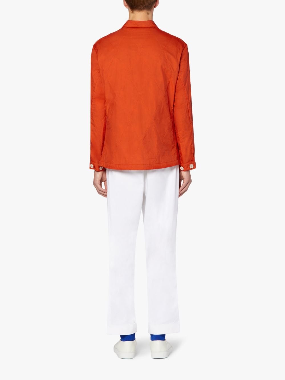 CHORE ORANGE NYLON QUILTED JACKET | GQM-215 - 3