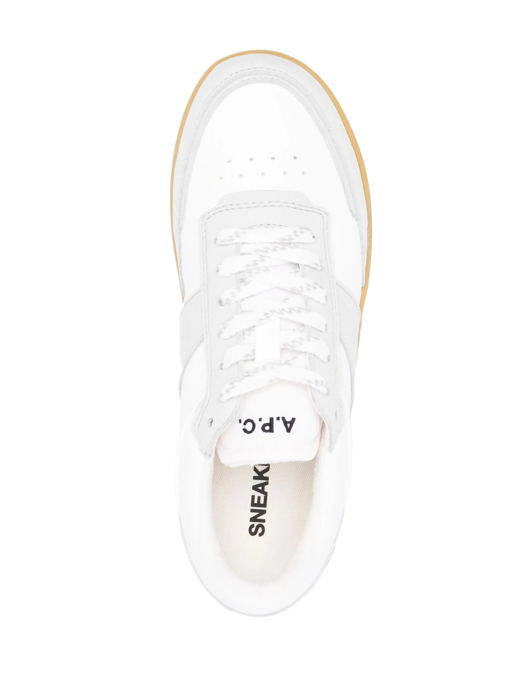 A.p.c. Logo-print Lace-up Sneakers - 2