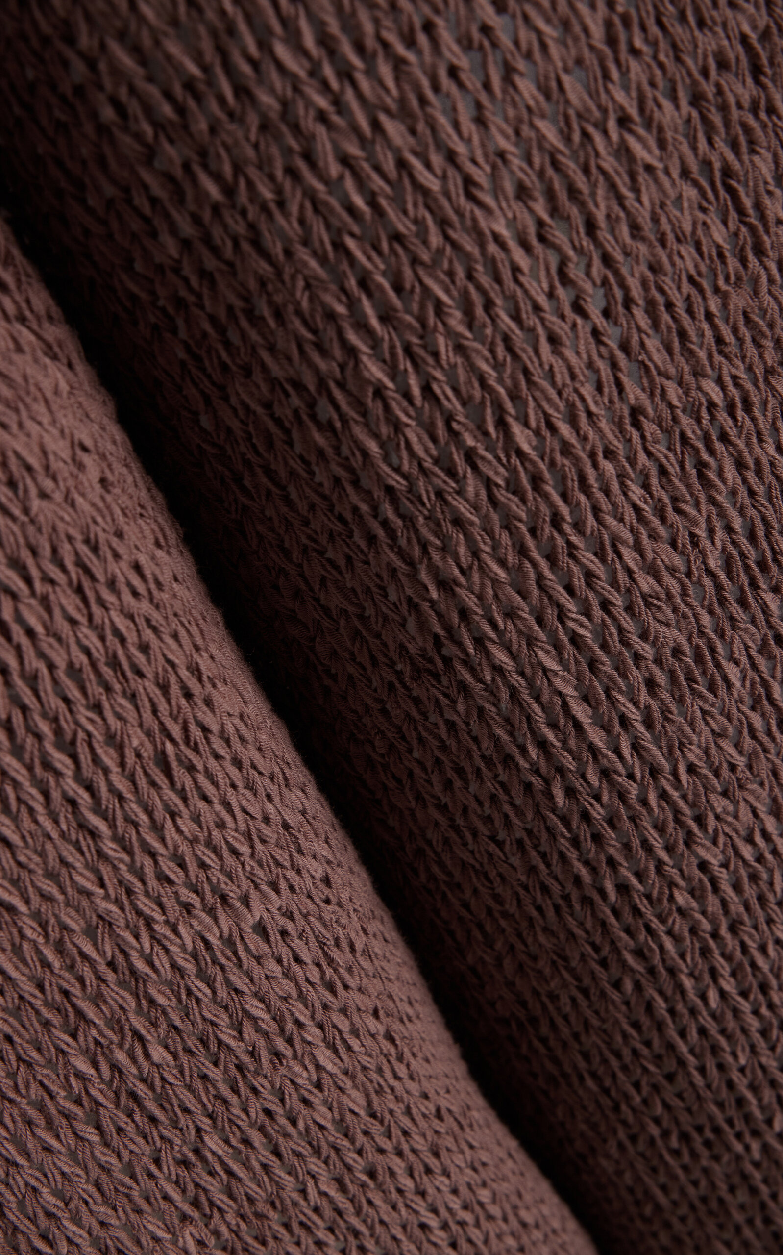 Literno Knit Cotton-Blend Midi Dress brown - 5