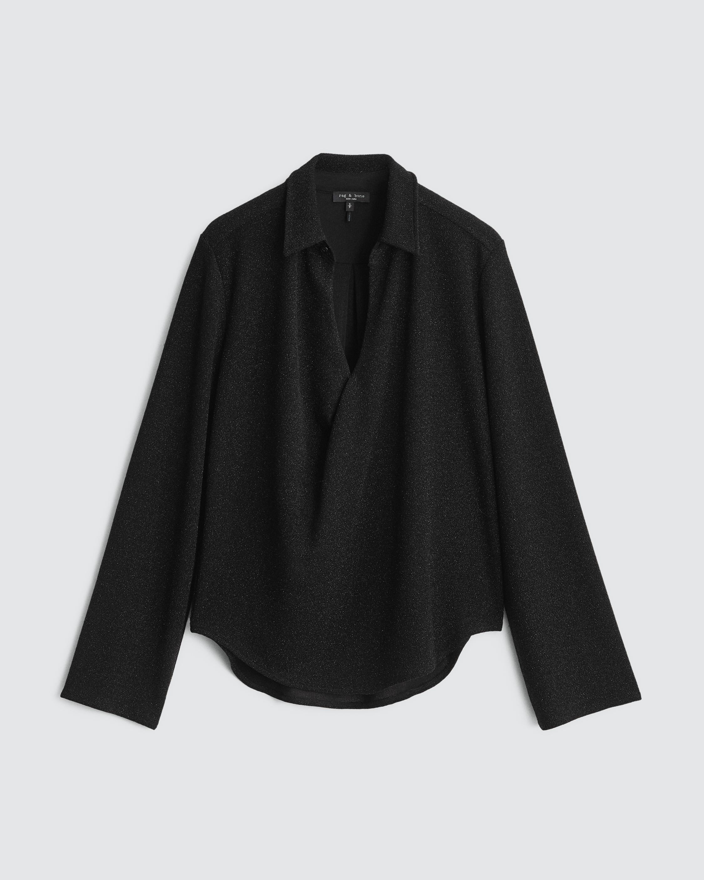 Lilith Metallic Blouse
Relaxed Fit - 1