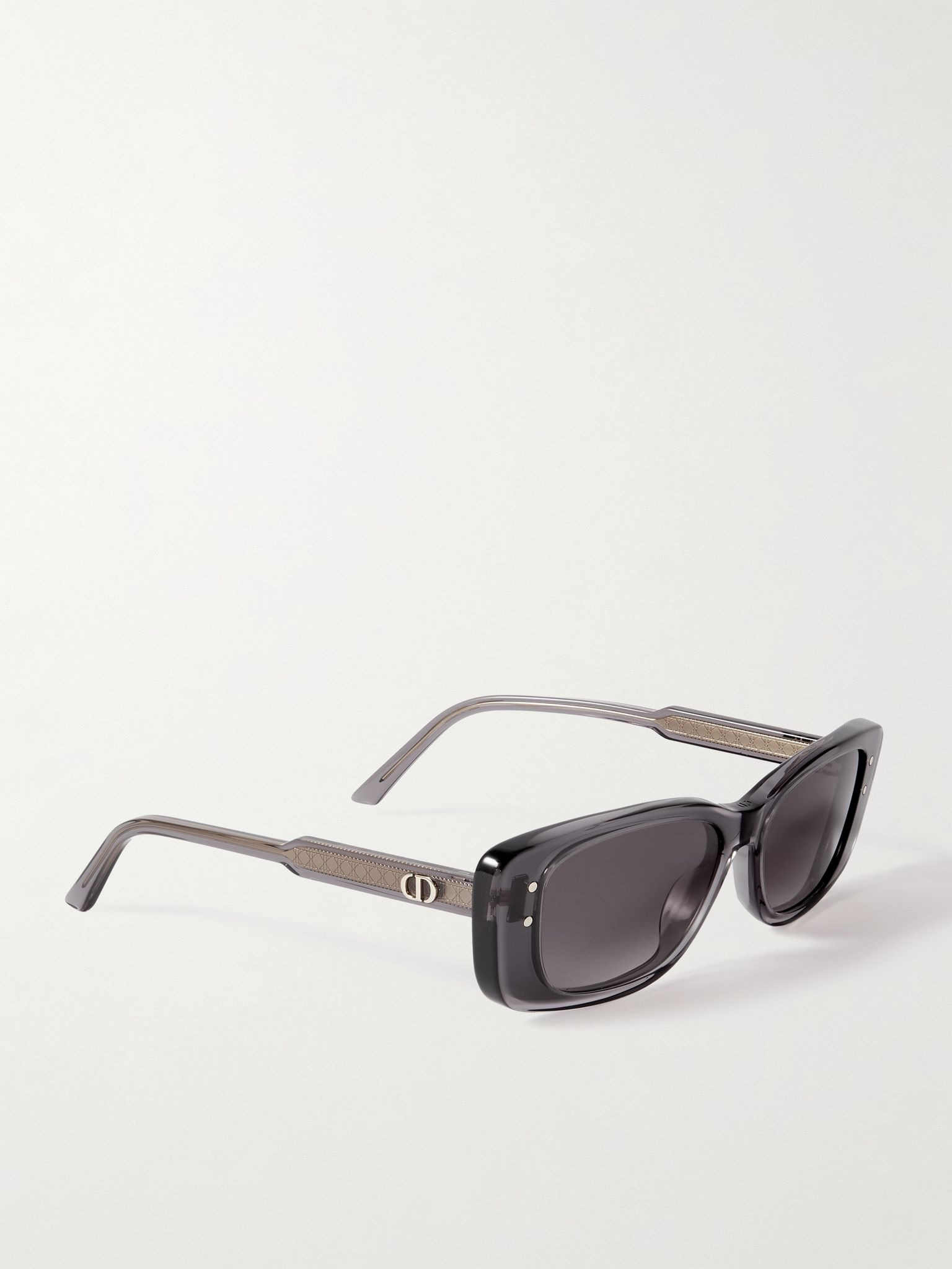 DiorHighlight S21 rectangular-frame acetate sunglasses Gray - 3