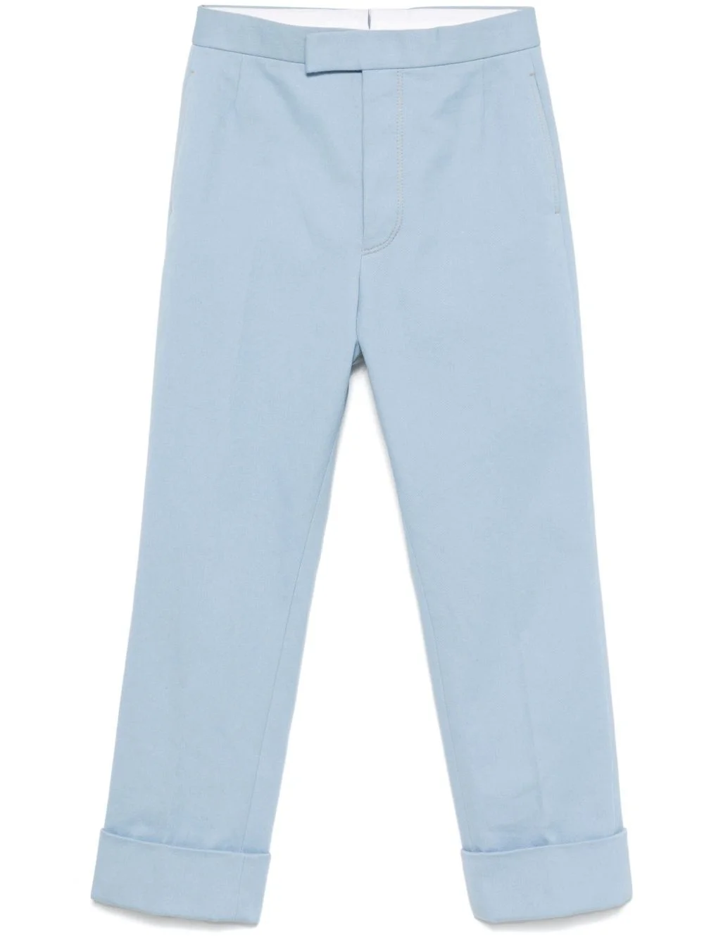 adjustable-strap trousers - 1