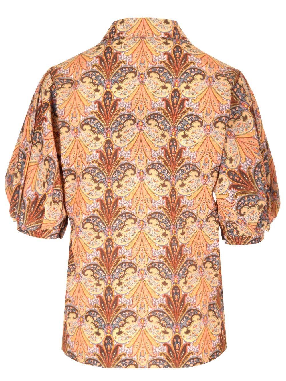 Silk Shirt Shirts Beige - 2