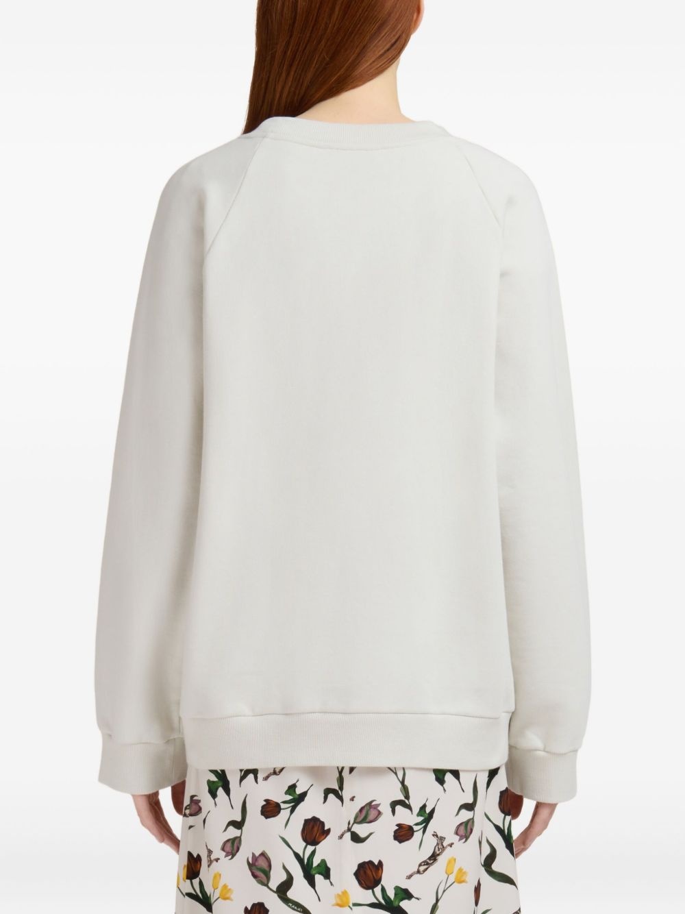 floral-print sweatshirt - 4