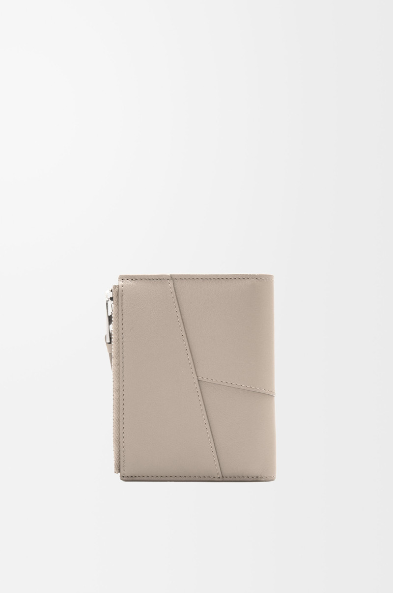 Puzzle slim compact wallet in classic calfskin 4