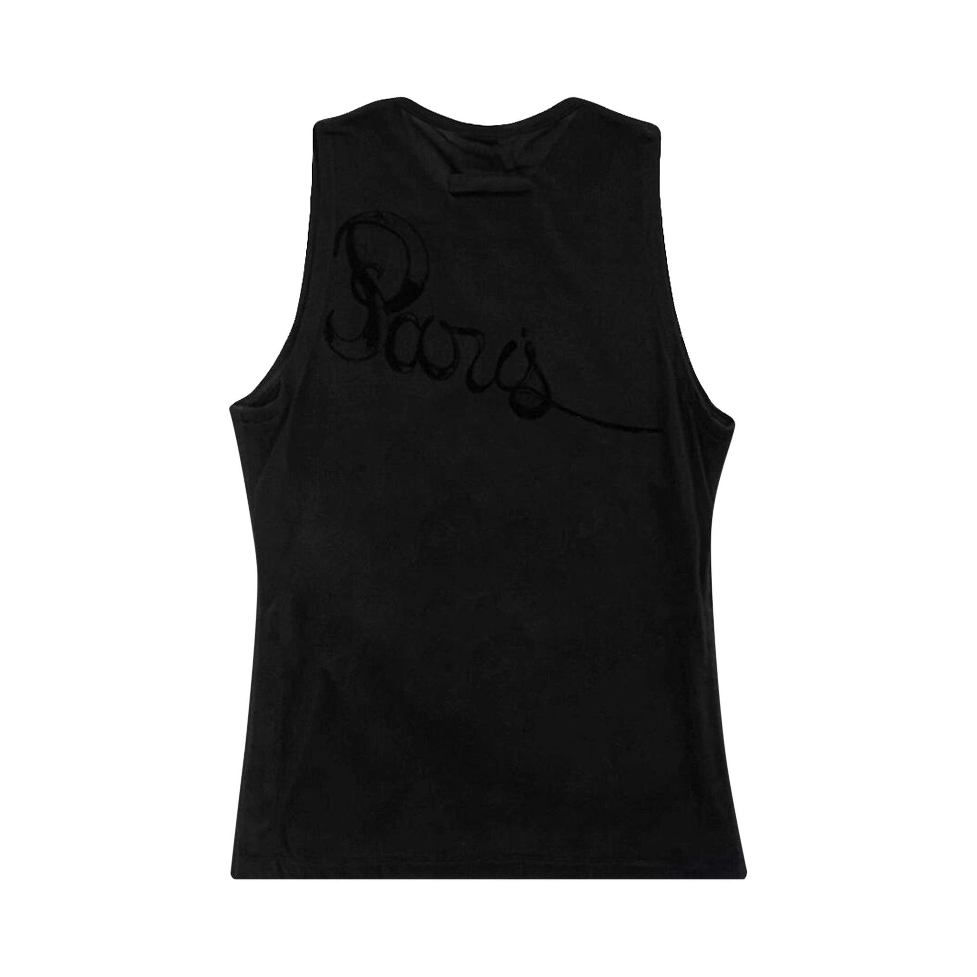 Jean Paul Gaultier Tattoo Ruban Tank Top 'Black' - 2