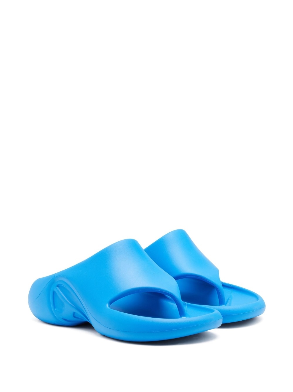 thong-strap slip-on sandals - 2