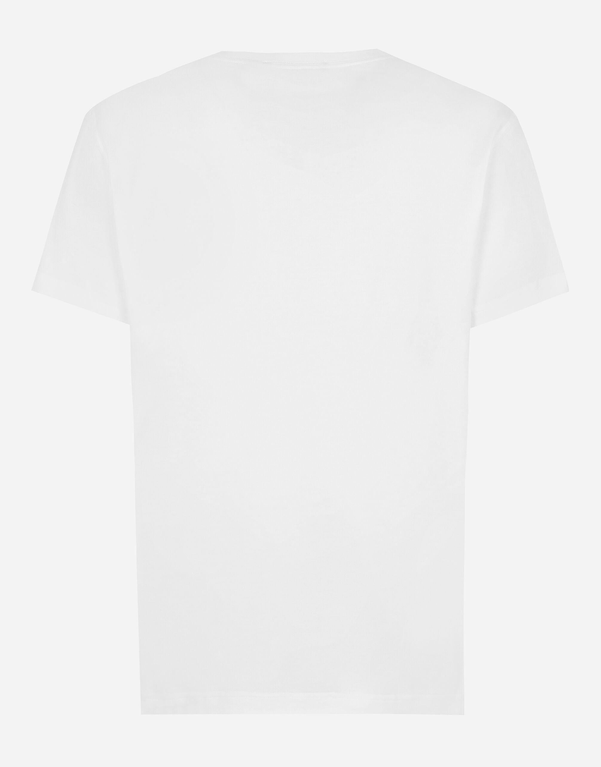 Short-sleeved T-shirt with DG embroidery - 2