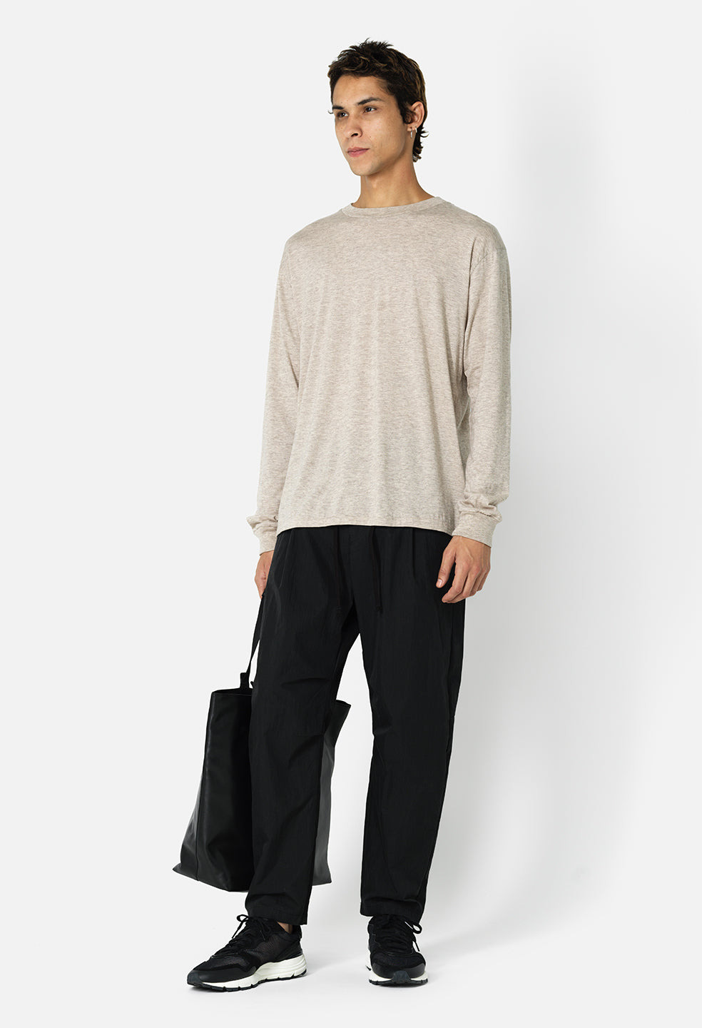 COTTON CASHMERE PULLOVER - 4