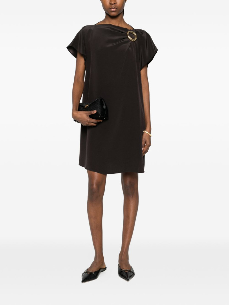 JOSEPH Anika ring-detail mini dress outlook