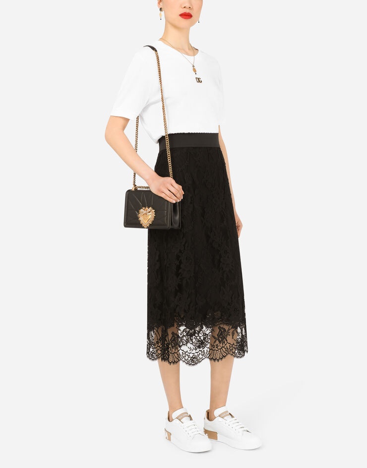 Chantilly lace pencil skirt - 6