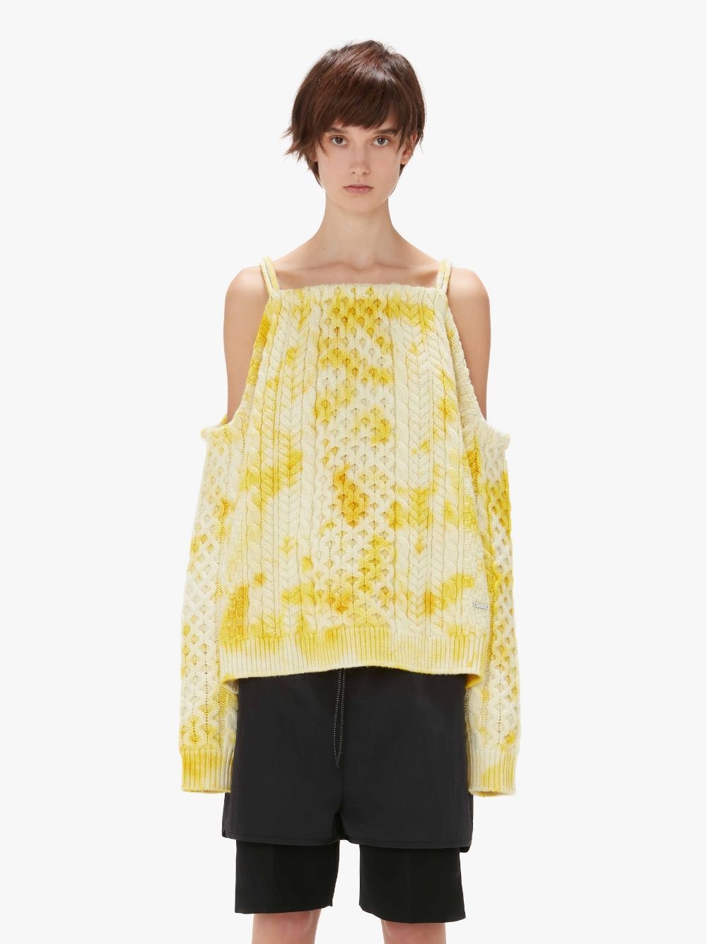 COLD SHOULDER CABLE JUMPER - 2