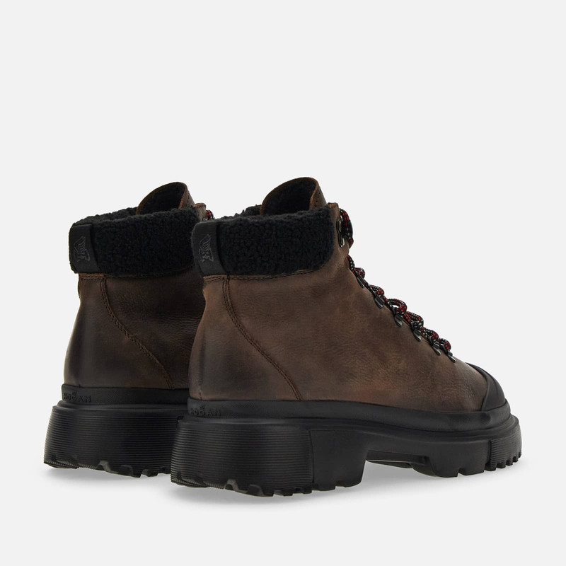 HOGAN Ankle Boots Hogan H619 Brown outlook