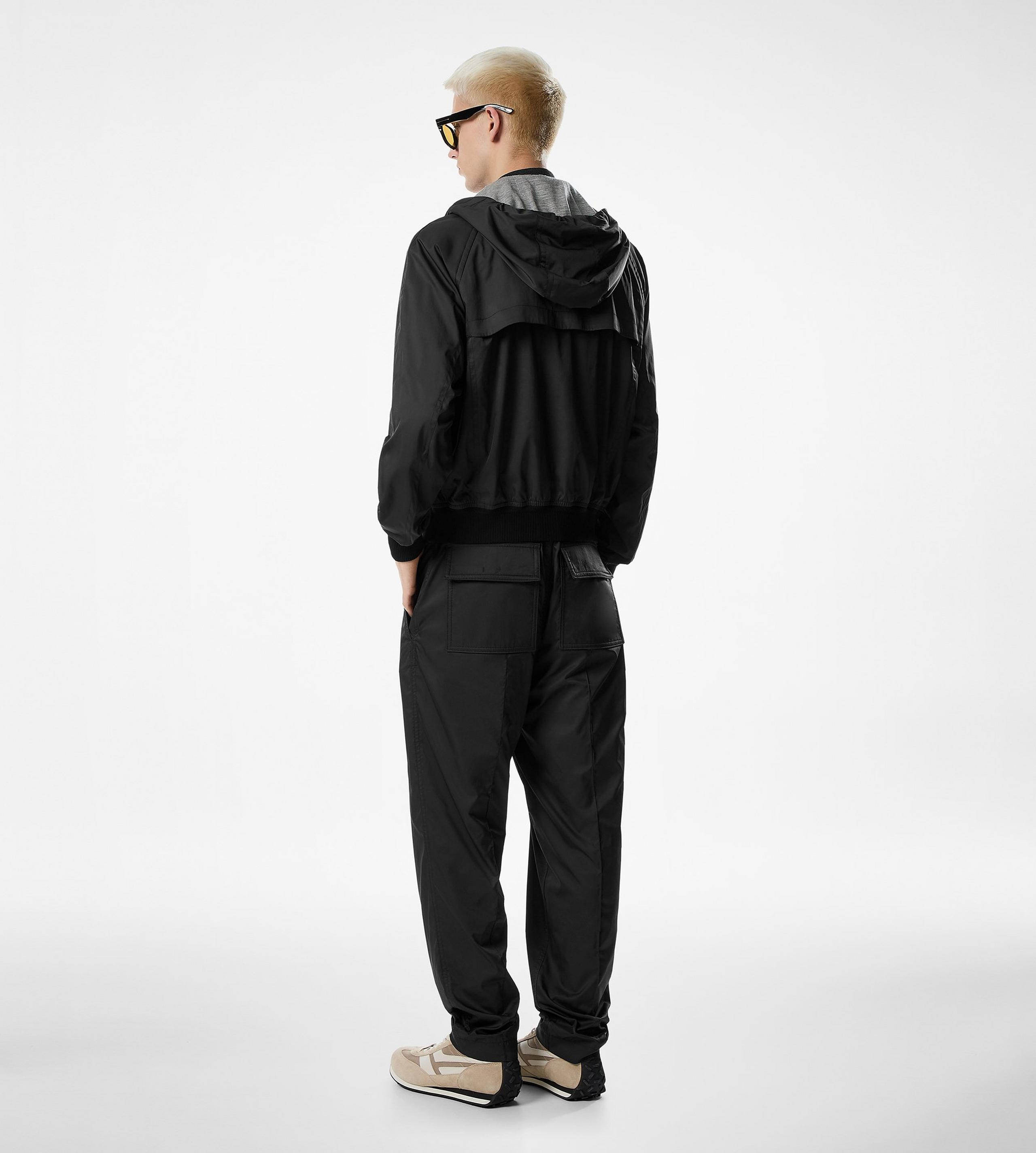 JERSEY LINED ZIP HOODIE - 3