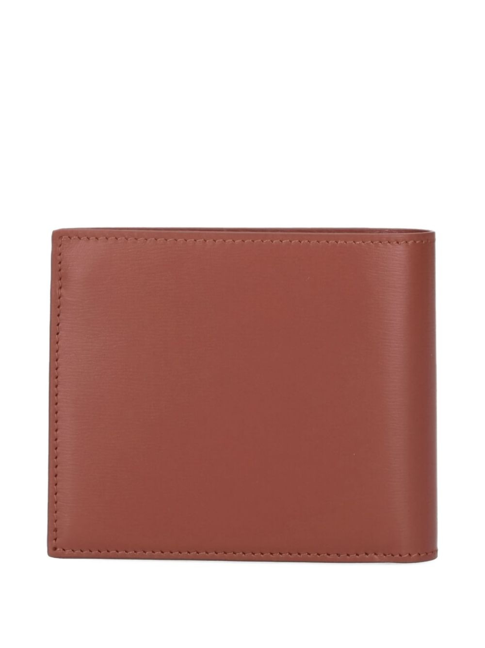 logo leather wallet - 5