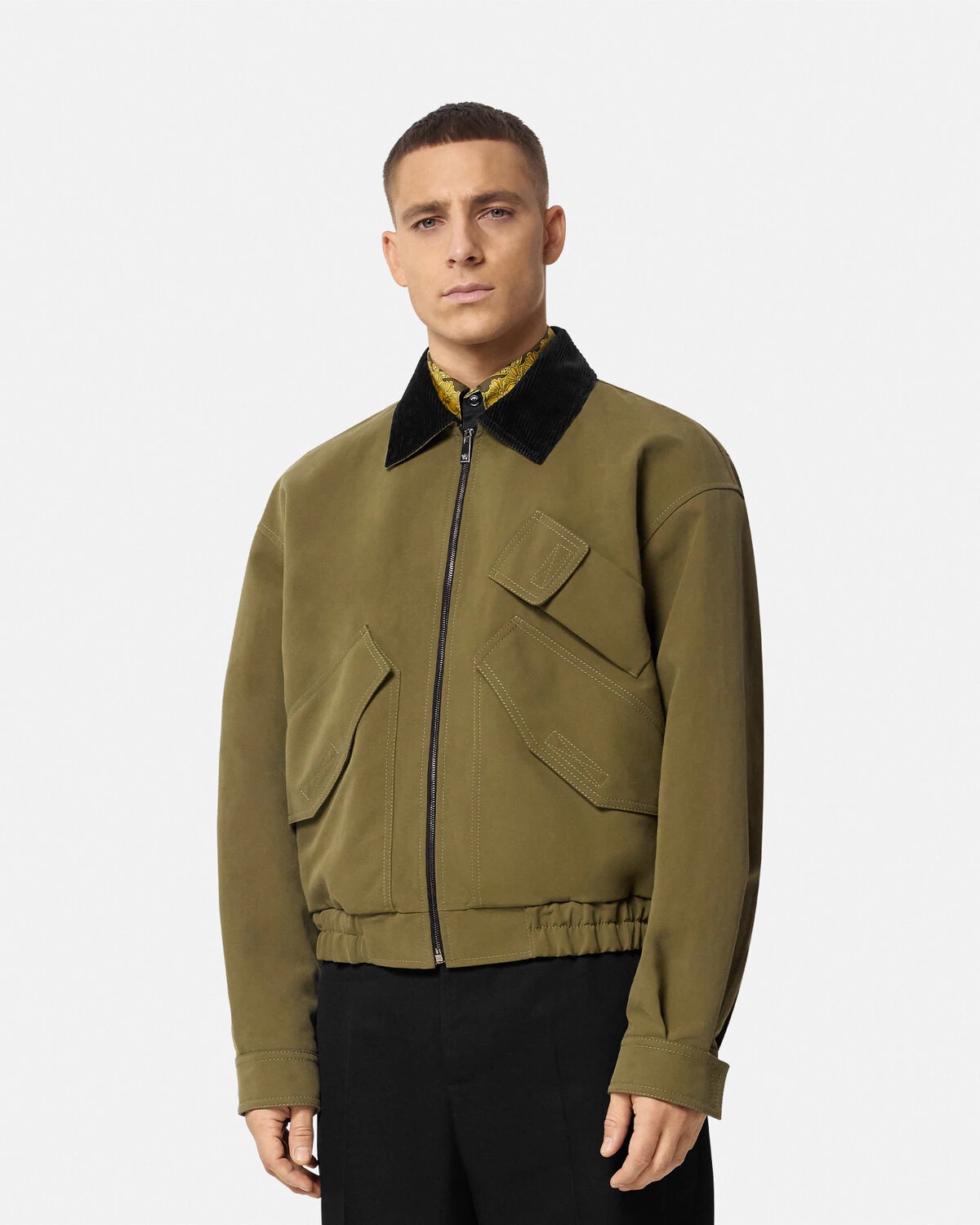 Versace Milano Stamp Blouson Jacket - 4
