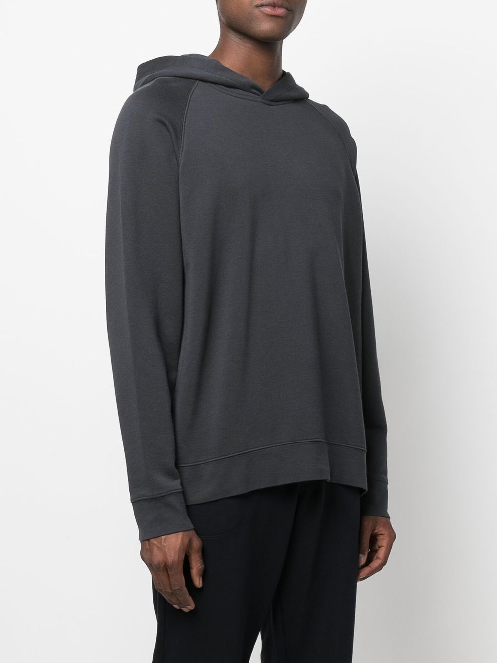 Popover cotton hoodie - 3