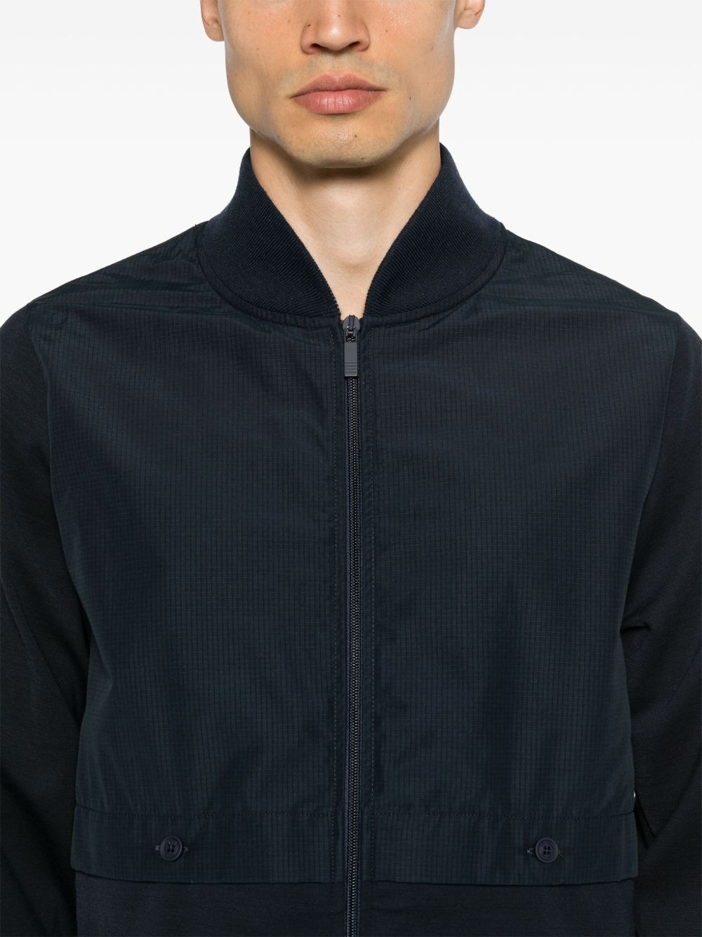layered ripstop bomber jacket - 5