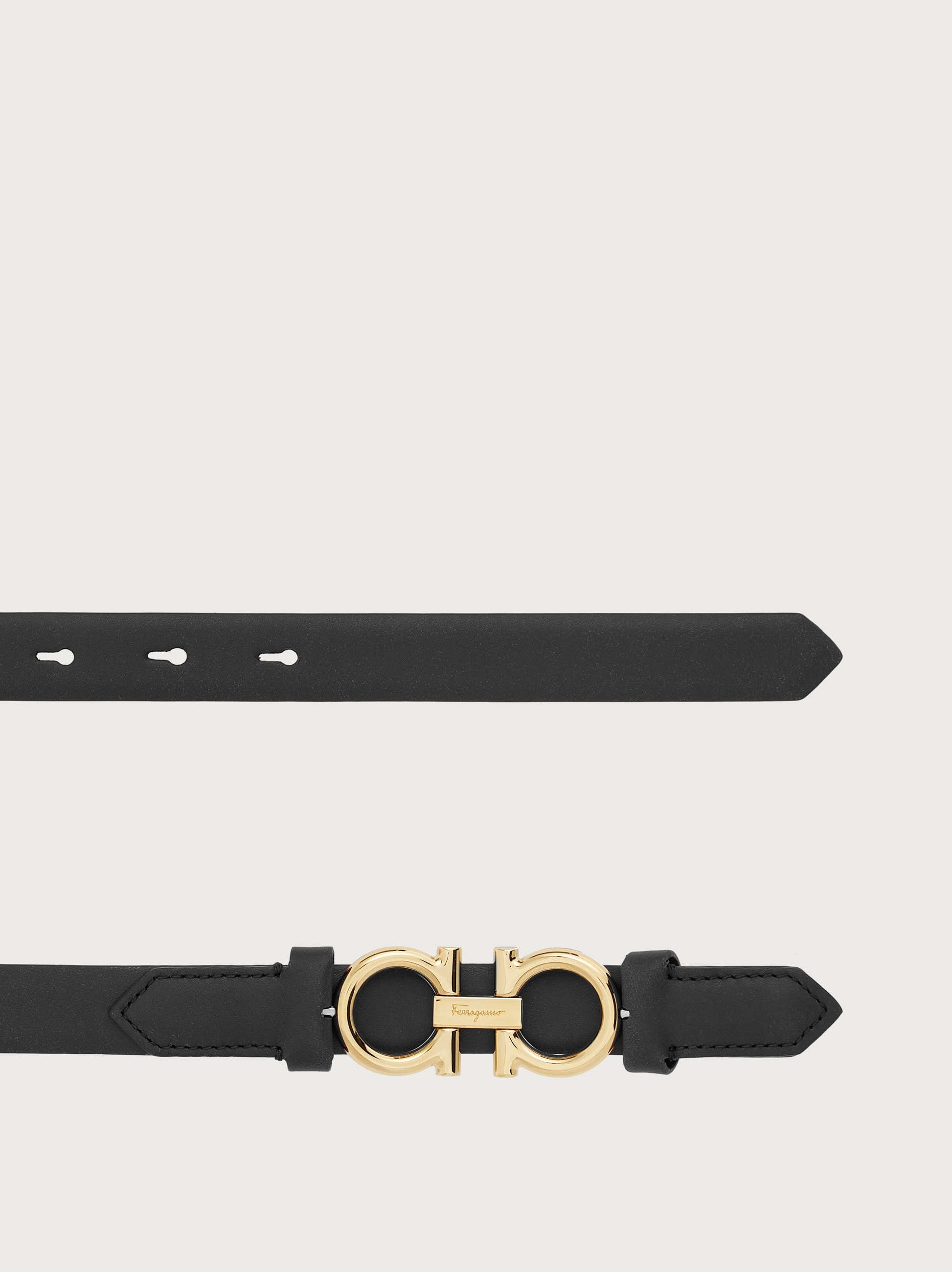 Sized Gancini belt - 2