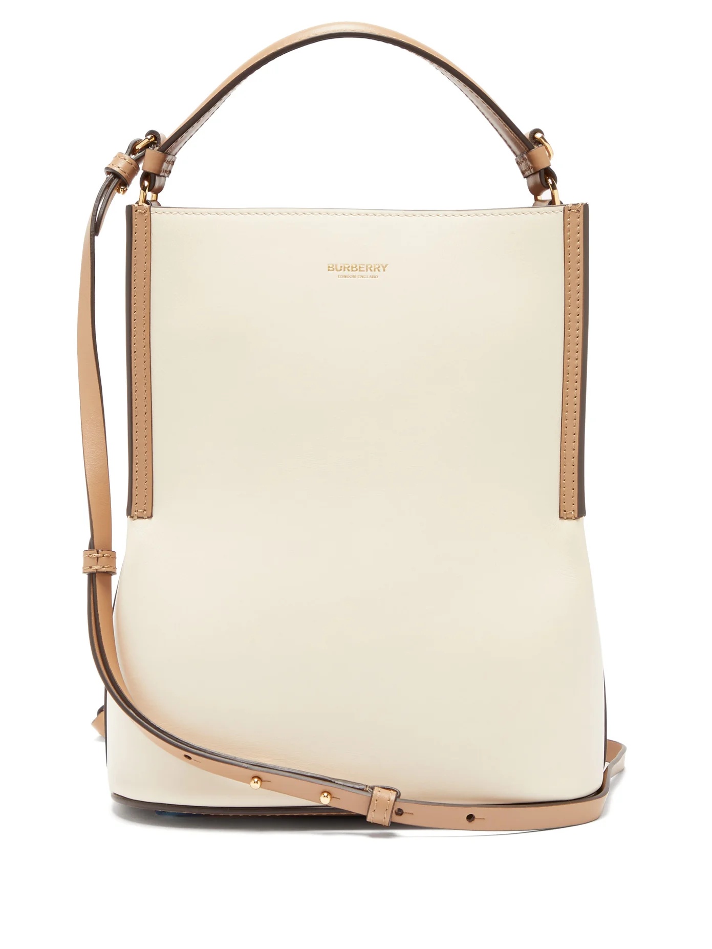 Peggy leather bucket bag - 1