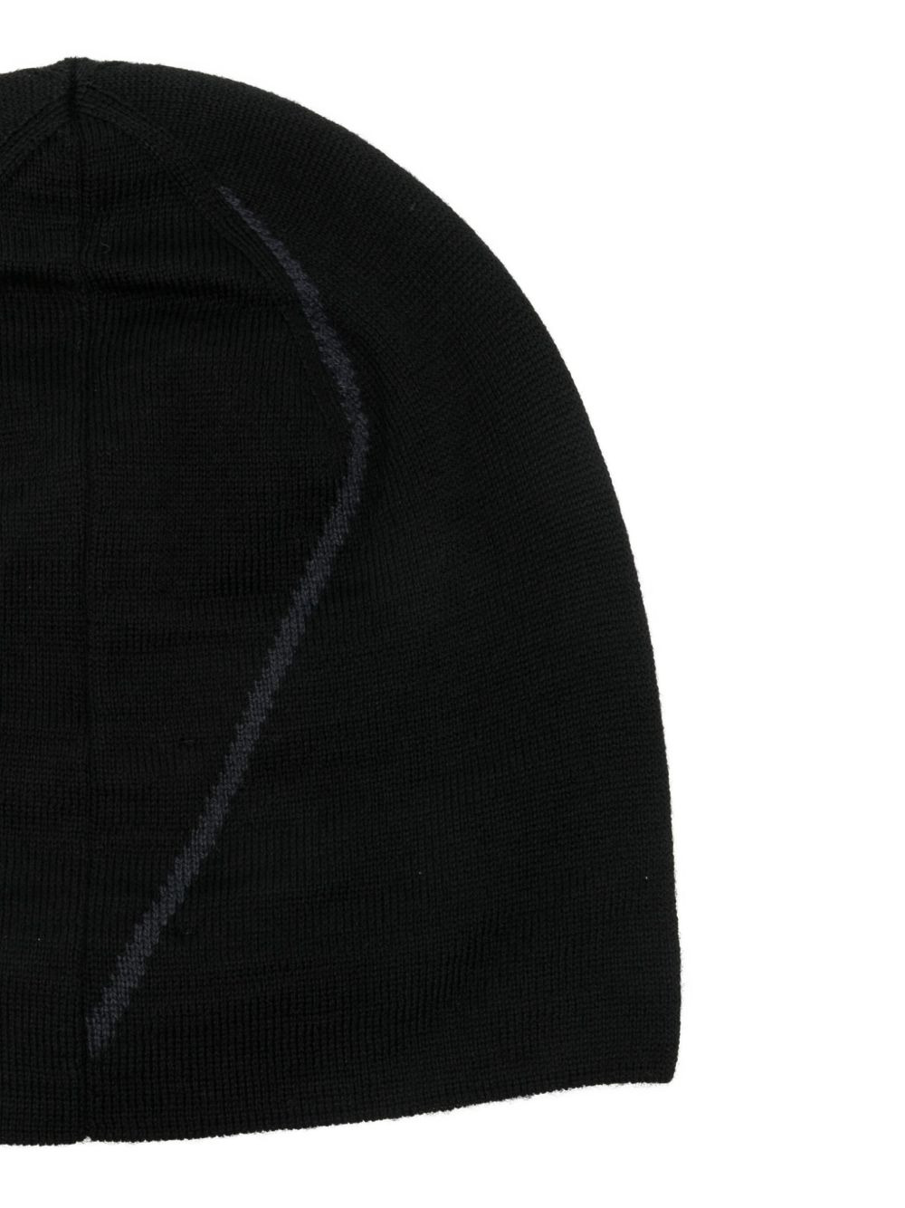 logo-print beanie - 3