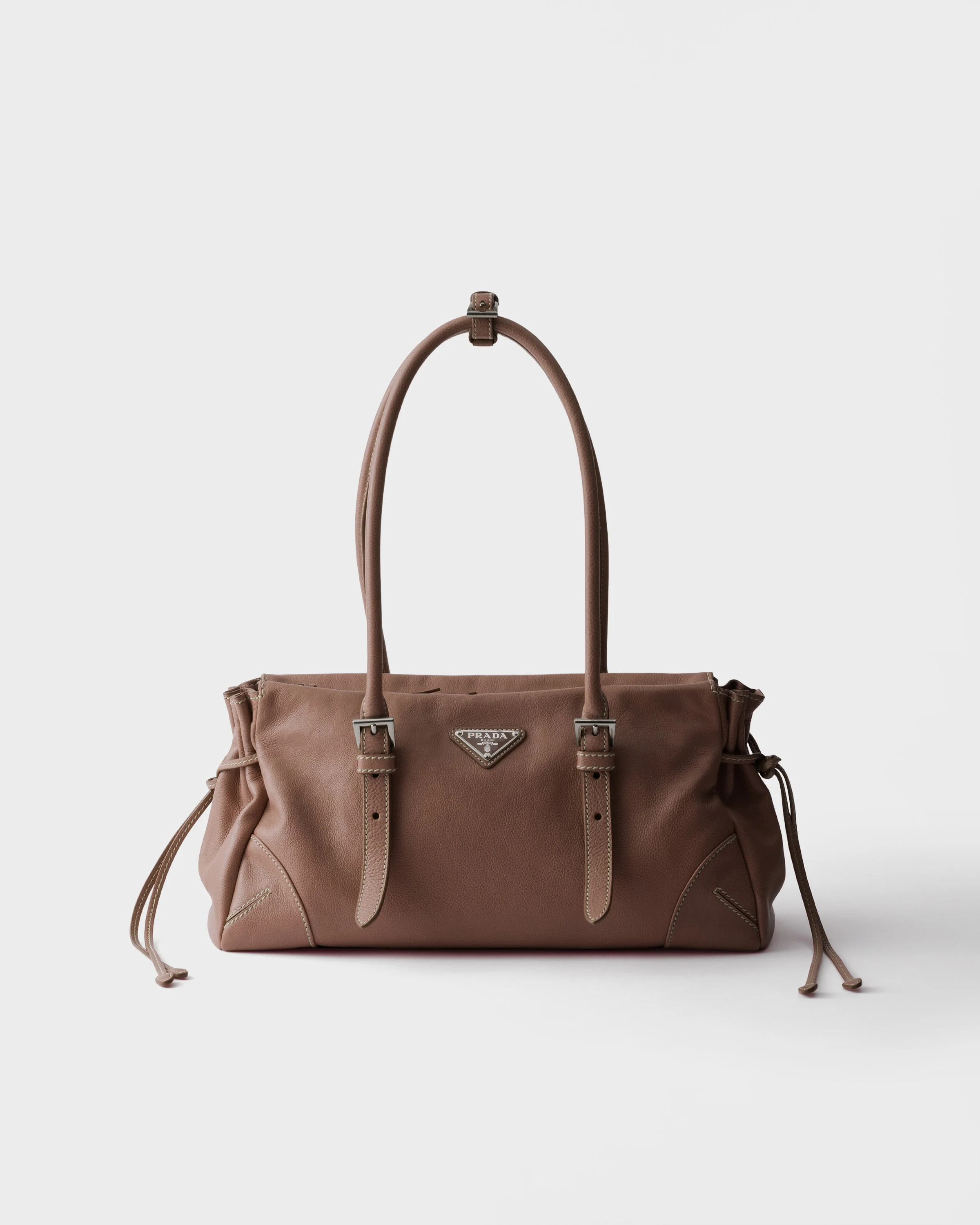 Prada Bonnie medium antiqued leather tote bag - 1