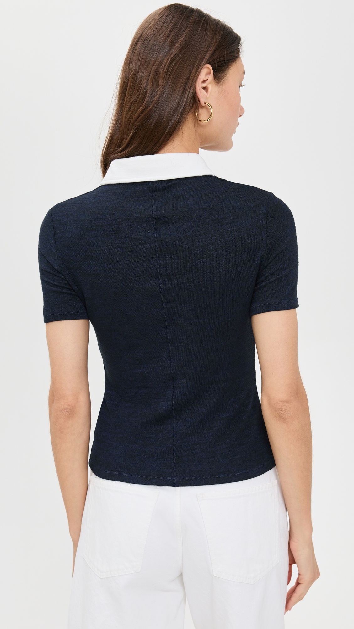 The Knit Button Short Sleeve Polo - 2