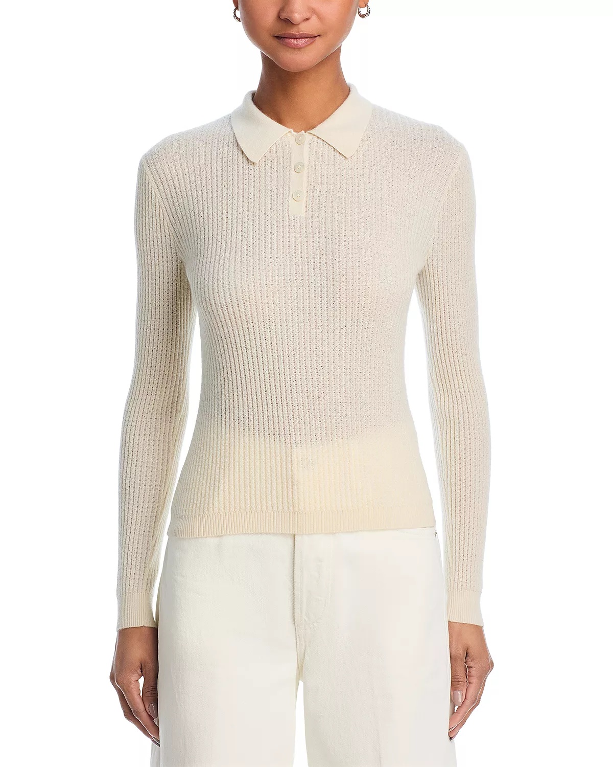 Cashmere Polo Neck Sweater - 6