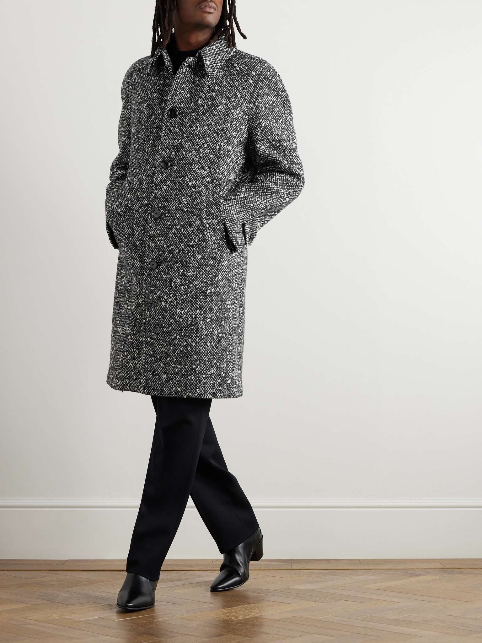 Wool-Blend Tweed Coat - 2