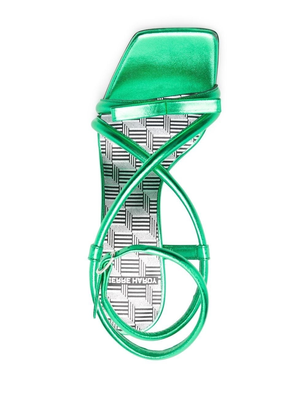 60mm crossover-strap sandals - 4