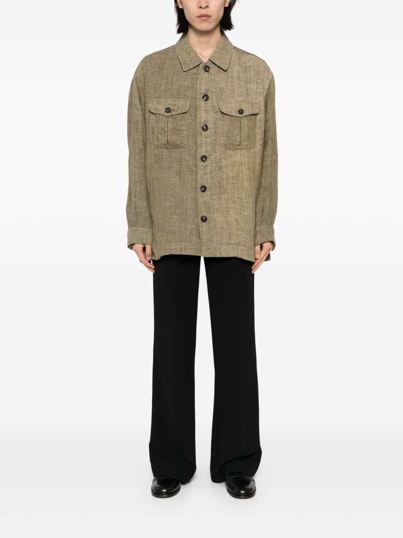 Ziggy Chen button-up shirt jacket outlook