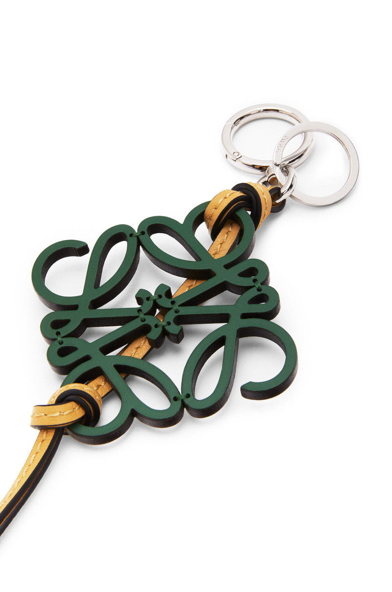 Loewe Anagram charm in calfskin outlook