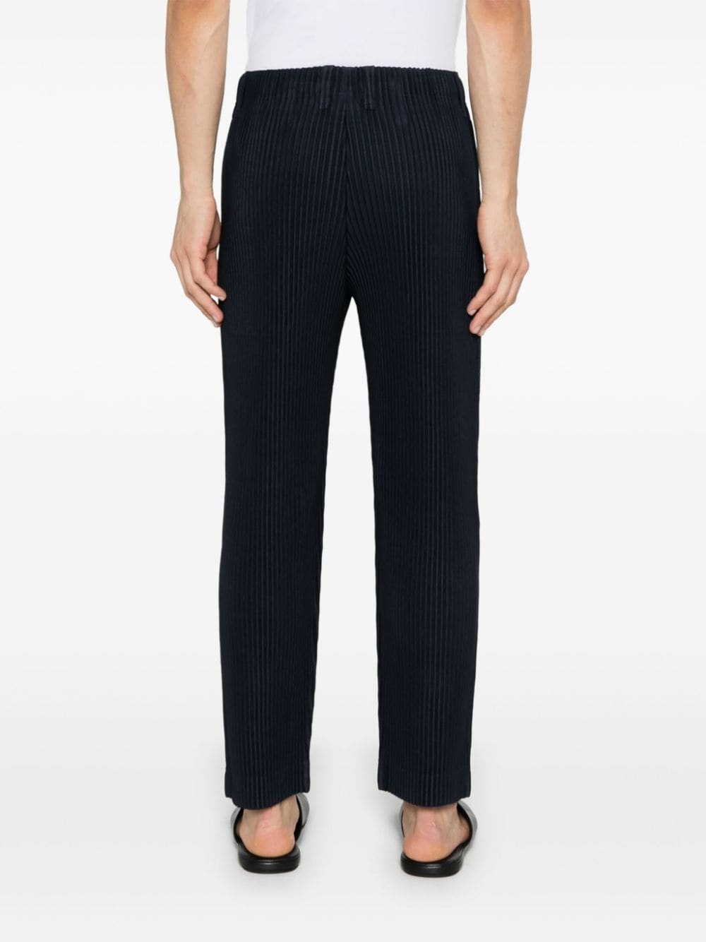 Basic slim-fit trousers - 4