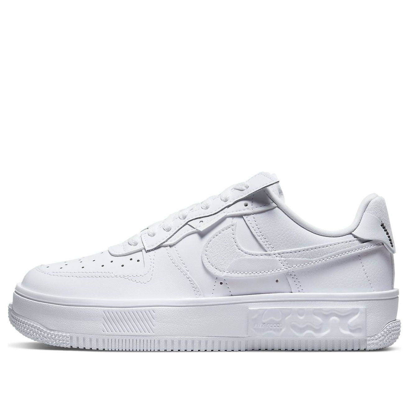 (WMNS) Nike Air Force 1 Fontanka 'Triple White Multi Color Swoosh' DH1290-100 - 1
