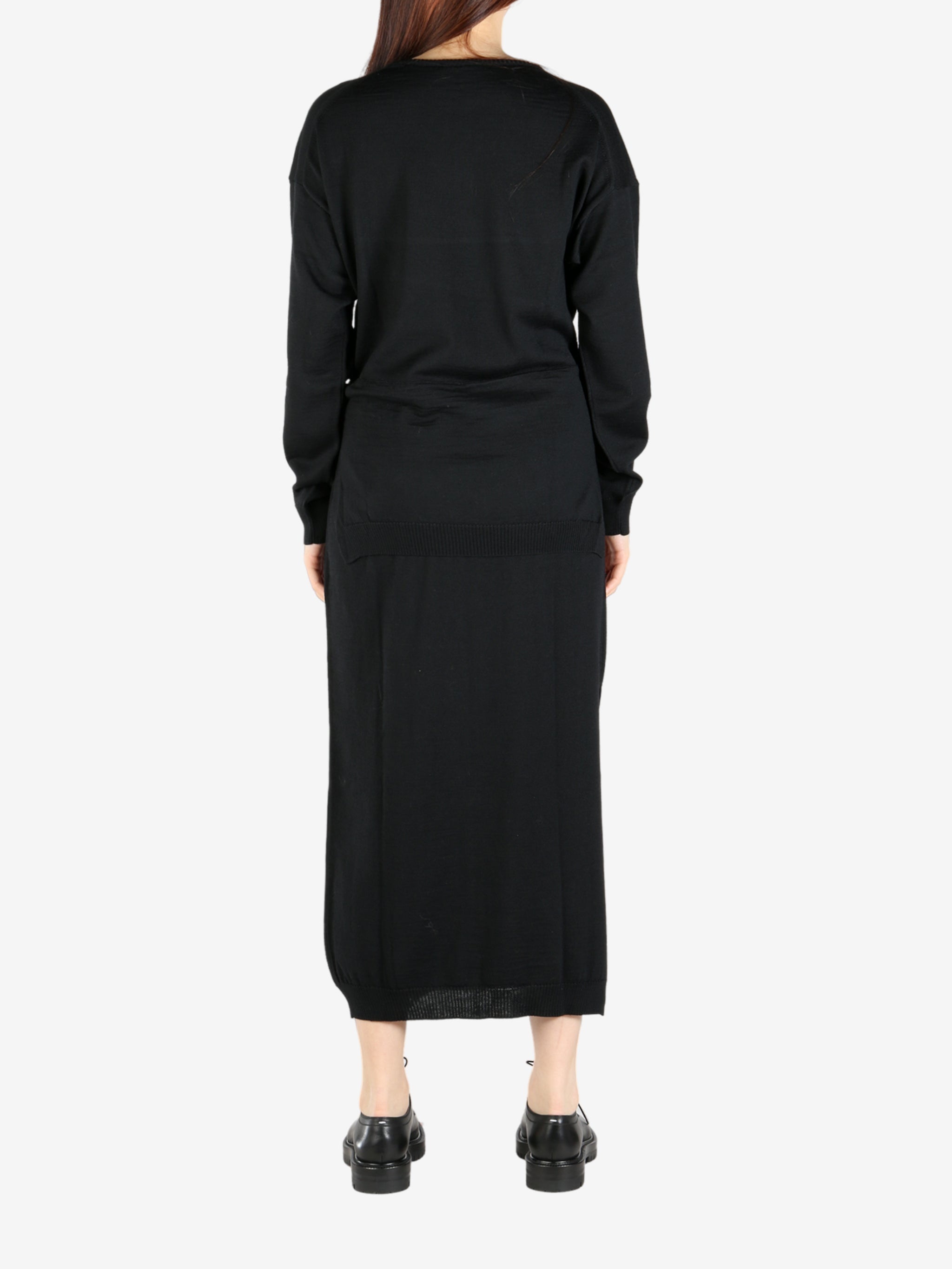 LEMAIRE - Women Long Trompe L Oeil Dress - 3