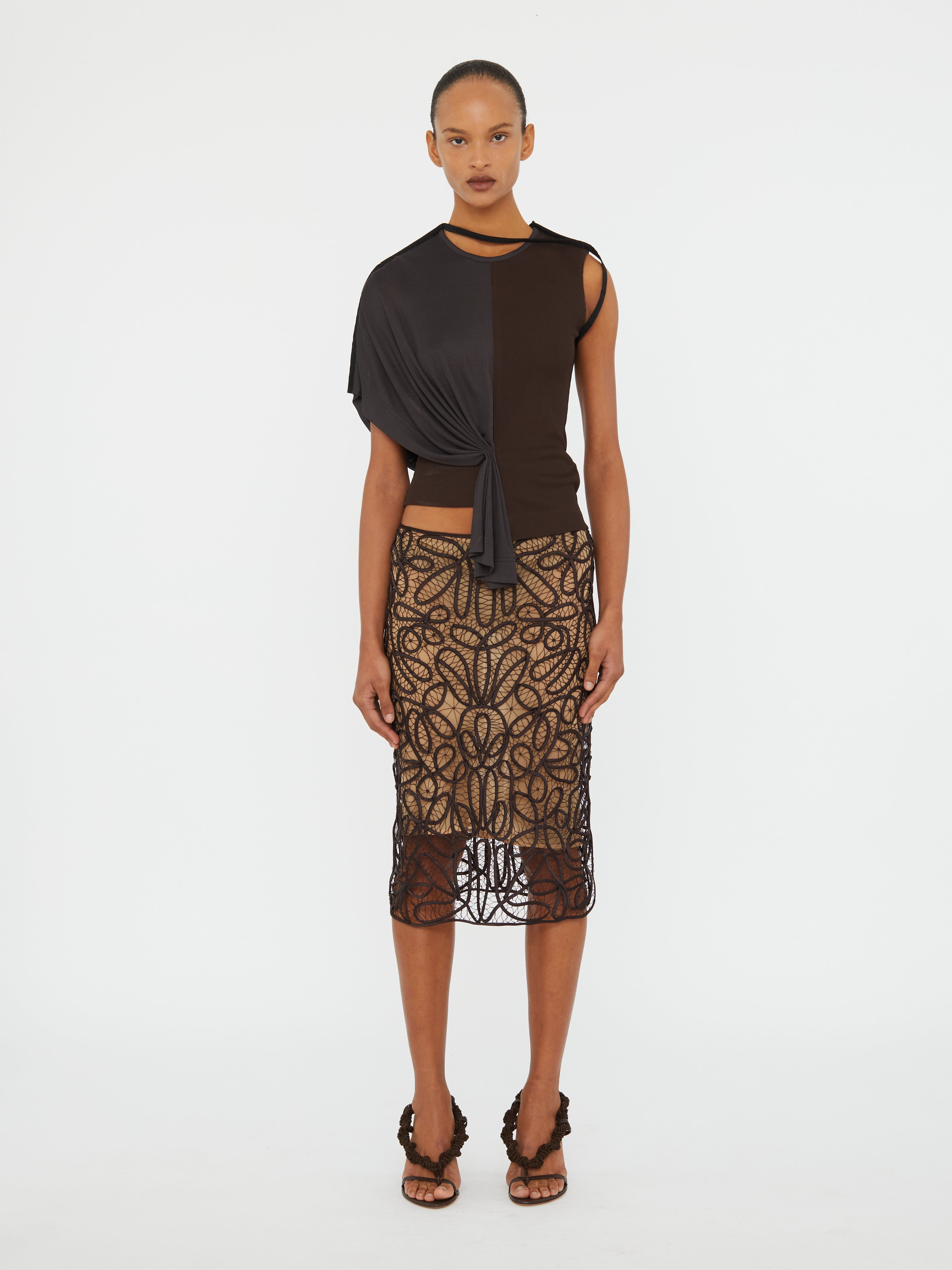 Outline Collision Top - 2